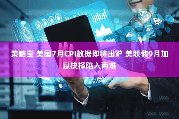 策略宝 美国7月CPI数据即将出炉 美联储9月加息抉择陷入两难